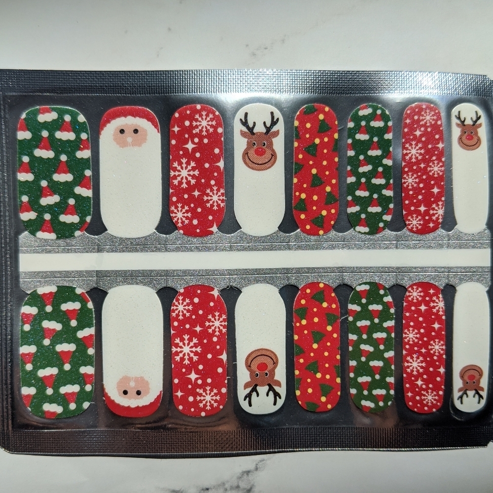 5 for $15 Nail Wraps- Sleigh Ride